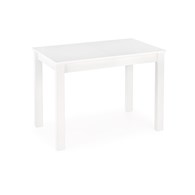 GINO stół rozkładany blat - biały, nogi - biały (1
