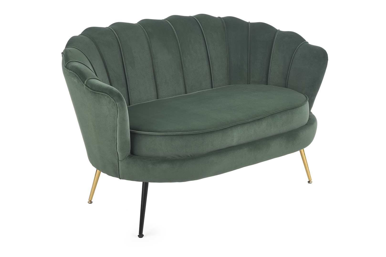 AMORINITO XL fotel wypoczynkowy ciemny zielony / z