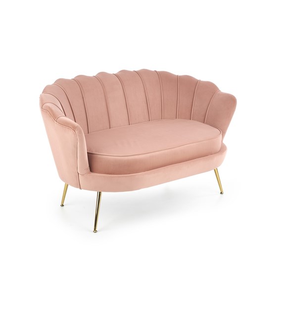 AMORINITO XL fotel wypoczynkowy jasny różowy / zło