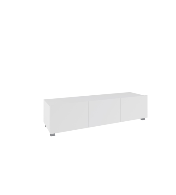 CALABRINI RTV 150 biały mat/biały połysk