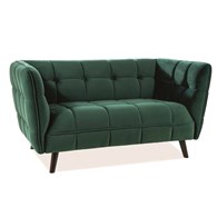 SOFA CASTELLO 2 VELVET CURRY BLUVEL 68 / WENGE