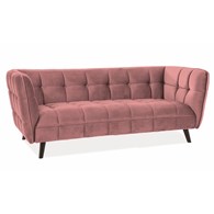 SOFA CASTELLO 3 VELVET RÓŻ ANTYCZNY BLUVEL 52 / WE