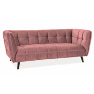 SOFA CASTELLO 3 VELVET RÓŻ ANTYCZNY BLUVEL 52 / WE