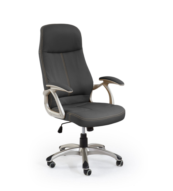 EDISON fotel gabinetowy czarny