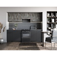 TAMARA 240 kuchnia zestaw korpus: carbon wood, fro