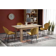 BAGIO stół rozkładany 120-160/80 cm dąb artisan/dą