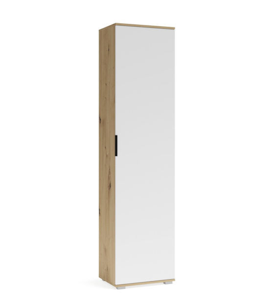 CLIF SL-50 słupek, dąb artisan / biały (2p=1szt)