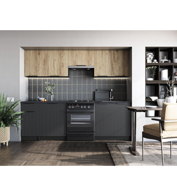 EMMA 240 kuchnia zestaw korpus: dark carbon wood,