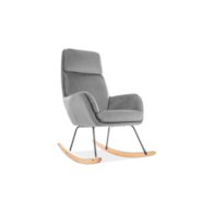 FOTEL HOOVER VELVET SZARY BLUVEL 14