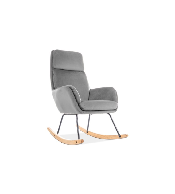 FOTEL HOOVER VELVET SZARY BLUVEL 14