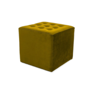 PUF LORI VELVET CURRY BLUVEL 68