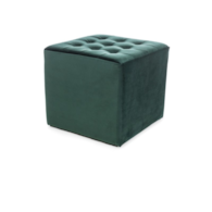 PUF LORI VELVET  ZIELONY BLUVEL 78