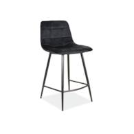 HOKER MILA H-2 VELVET CZARNY STELAŻ/CZARNY BLUVEL