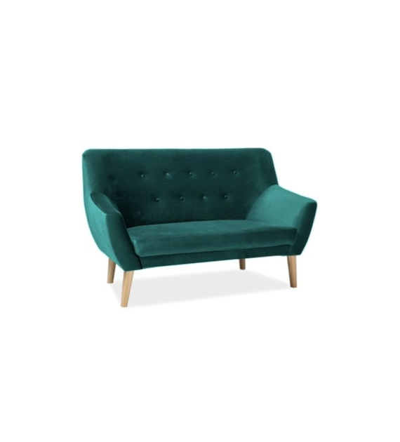 SOFA NORDIC 2 VELVET KOLOR ZIELONY TAPICERKA BLUVE