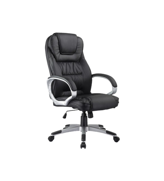 FOTEL OBROTOWY Q-031 CZARNY
