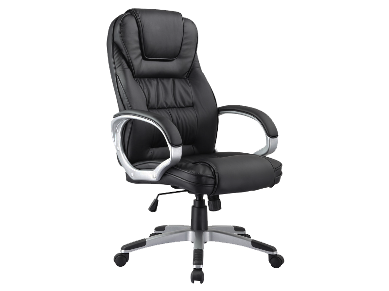 FOTEL OBROTOWY Q-031 CZARNY