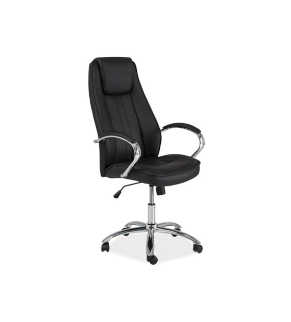 FOTEL OBROTOWY Q-036 CZARNY