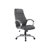 FOTEL OBROTOWY Q-046 SZARY