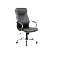FOTEL OBROTOWY Q-052 CZARNY