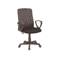 FOTEL OBROTOWY Q-083 CZARNY