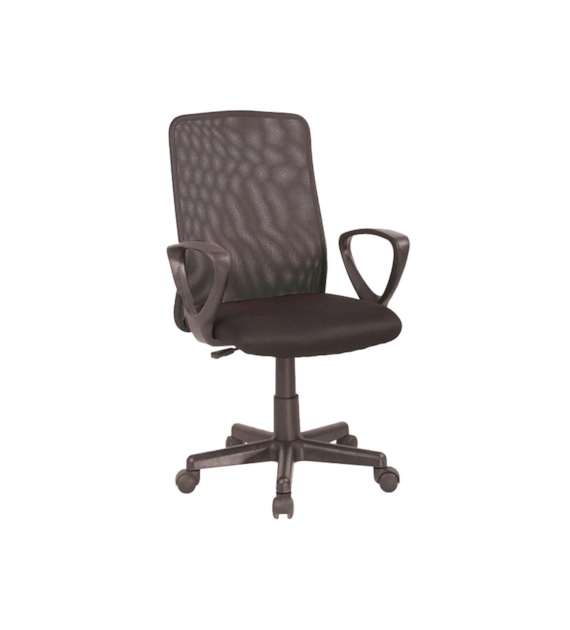 FOTEL OBROTOWY Q-083 CZARNY