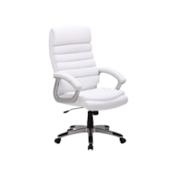 FOTEL OBROTOWY Q-087 BIAŁY