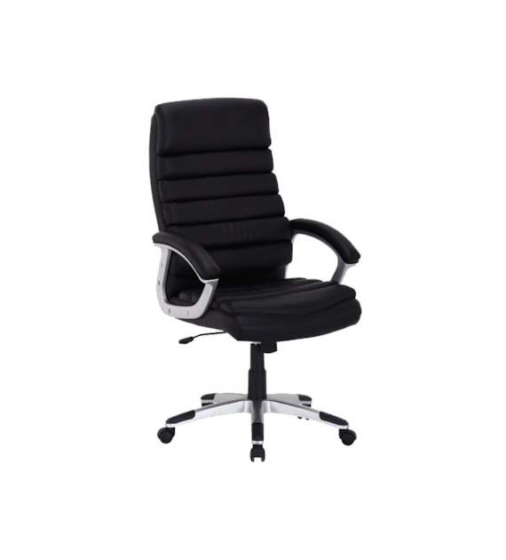 FOTEL OBROTOWY Q-087 CZARNY