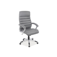 FOTEL OBROTOWY Q-087 SZARY