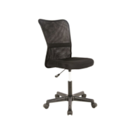 FOTEL OBROTOWY Q-121 CZARNY