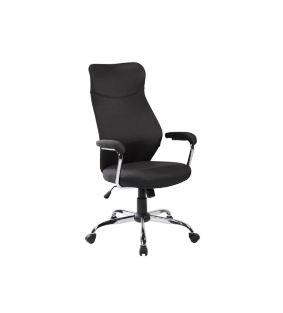 FOTEL OBROTOWY Q-319 CZARNY