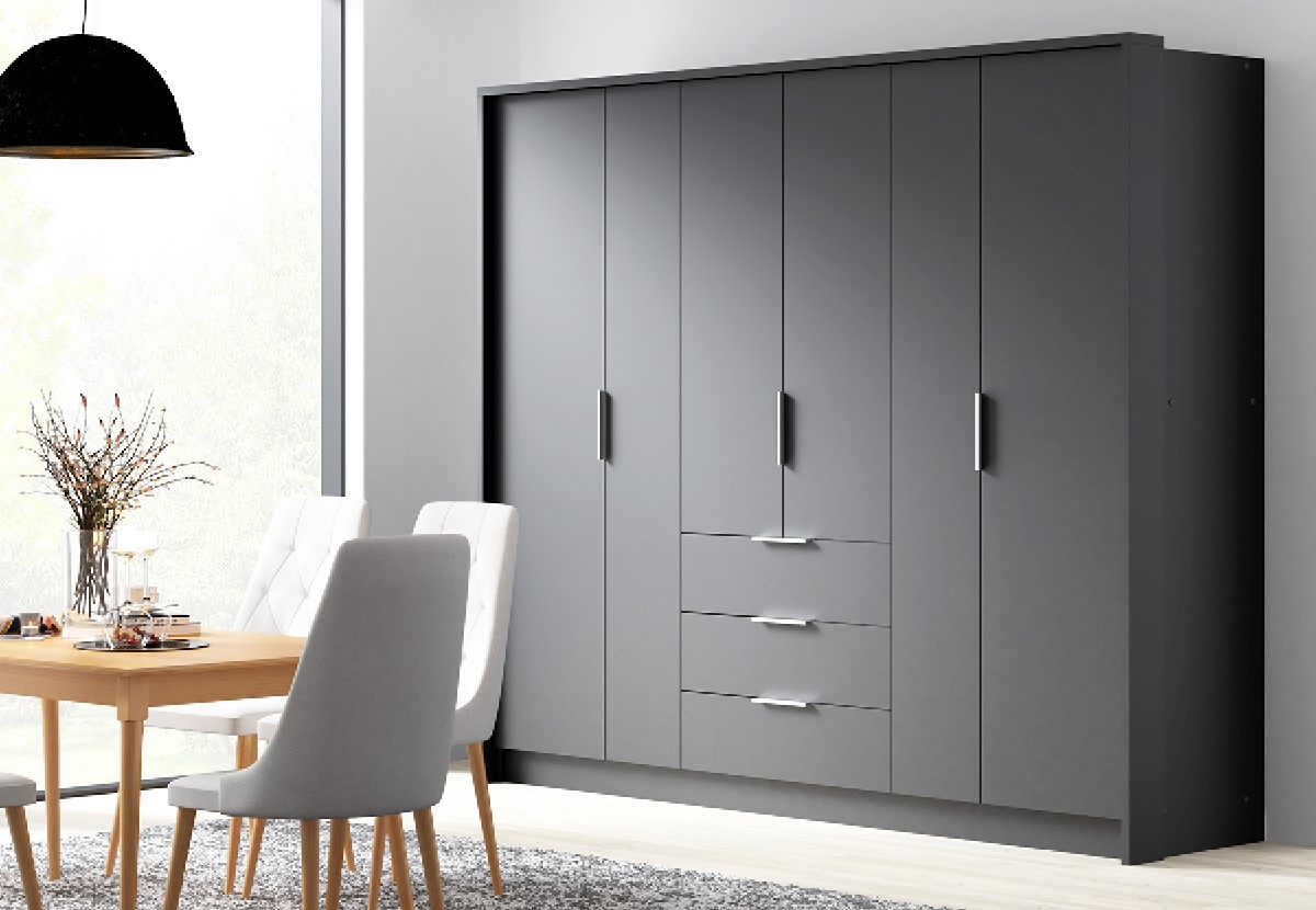 BANGKOK szafa 255 grafit