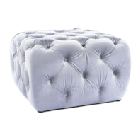 PUF SOPHIA VELVET JASNY SZARY BLUVEL 03