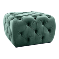 PUF SOPHIA VELVET ZIELONY BLUVEL 78
