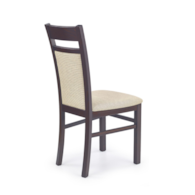 GERARD2 krzesło ciemny orzech / tap: Torent Beige