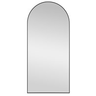 CURIO lustro ścienne, czarny (1p=1szt)