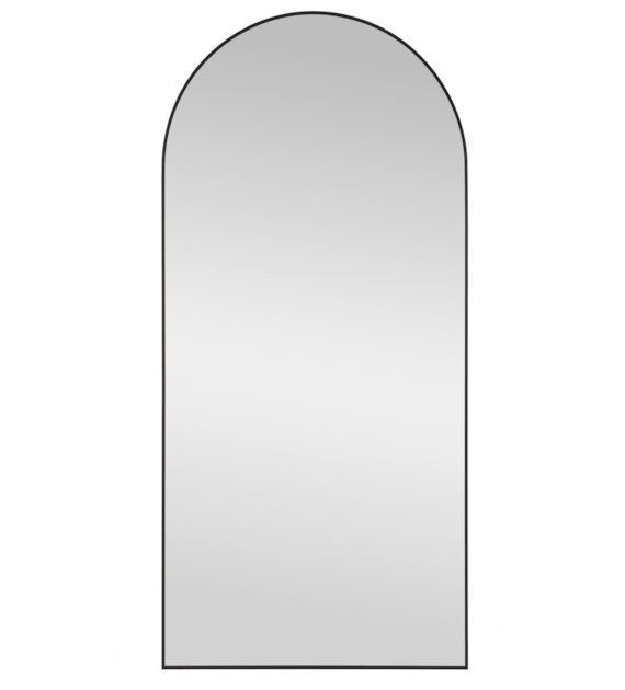 CURIO lustro ścienne, czarny (1p=1szt)