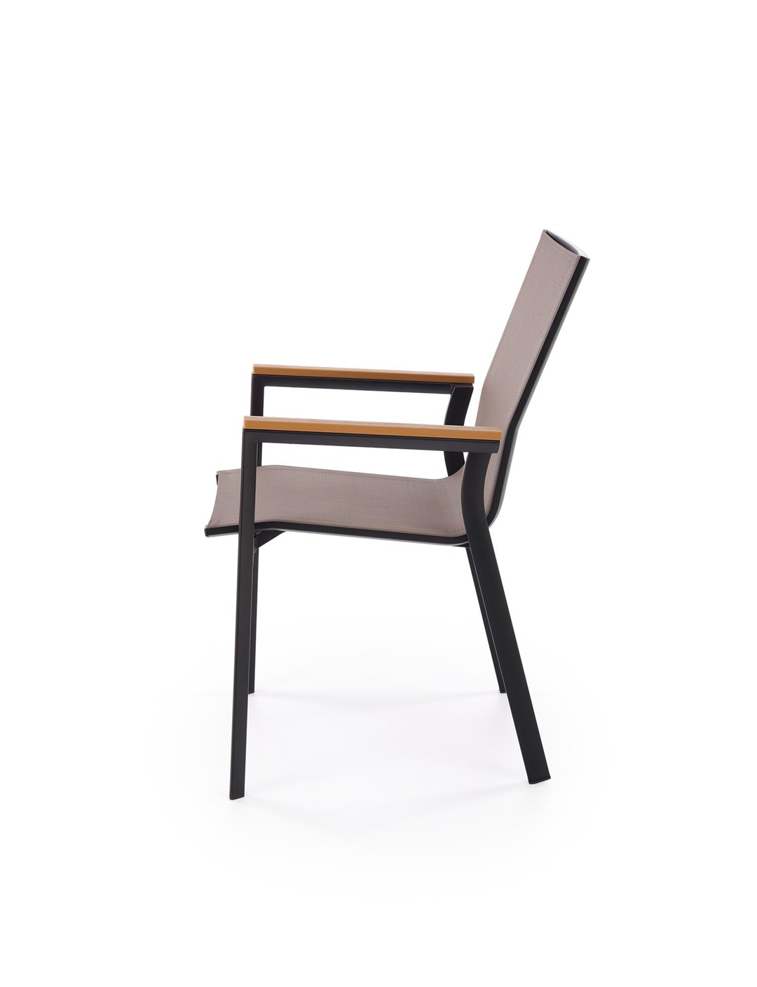 FIERRO krzesło, czarny / popielaty / brązowy (1p=1